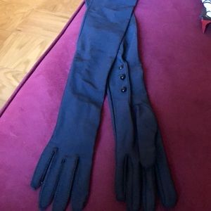 Ladies long evening gloves